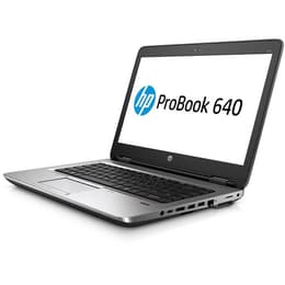 HP ProBook 640 G2 14" (2015) - Core i3-6100U - 4GB - SSD 512 GB QWERTY - Ισπανικό