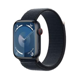 Apple Watch Series 9 (2023) GPS + Cellular 45 mm - Αλουμίνιο Midnight - Sport loop Μπλε