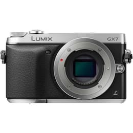 Άλλο Lumix DMC-GX7 - Ασημί + Panasonic Panasonic 14-42mm f/3,5-5,6 II G Vario ASPH OIS + Panasonic 45-150mm f/4-5,6 G Vario f/3.5-5.6 + f/4-5.6