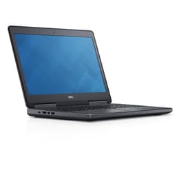 Dell Precision 7520 15" (2017) - Core i7-7820HQ - 16GB - SSD 256 GB AZERTY - Γαλλικό