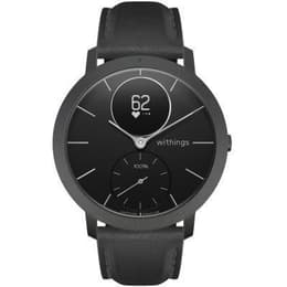 Withings Ρολόγια Steel HR Sapphire 40mm Παρακολούθηση καρδιακού ρυθμού GPS - Μαύρο