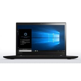 Lenovo ThinkPad T460s 14" (2015) - Core i5-6300U - 8GB - SSD 256 GB AZERTY - Γαλλικό