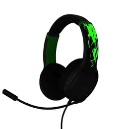 Pdp Airlite Glow Airlite Glow Μειωτής θορύβου gaming με καλώδιο Ακουστικά Μικρόφωνο - Μαύρο/Πράσινο