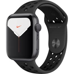 Apple Watch Series 5 (2019) GPS + Cellular 44 mm - Αλουμίνιο Space Gray - Nike Sport band Μαύρο