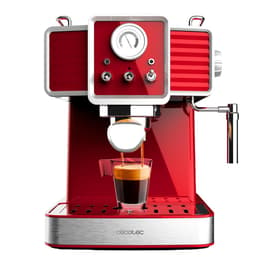 Μηχανή Espresso Χωρίς κάψουλες Cecotec Power Espresso 20 Tradizionale 1,5000L - Κόκκινο