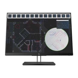 24" HP Z24I G2 1920 x 1200 LCD monitor Μαύρο