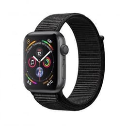 Apple Watch Series 4 (2018) GPS + Cellular 44 mm - Αλουμίνιο Space Gray - Sport loop Μαύρο