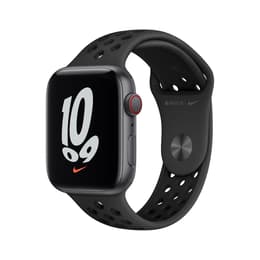 Apple Watch Series SE 1 (2020) GPS + Cellular 44 mm - Αλουμίνιο Space Gray - Nike Sport band Μαύρο