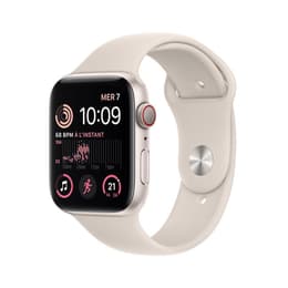 Apple Watch (Series SE) 2022 GPS 40mm - Αλουμίνιο Starlight - Sport band Αστροφεγγιά