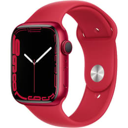 Apple Watch Series 7 (2021) GPS 45 mm - Αλουμίνιο Κόκκινο - Sport band Κόκκινο