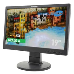 19" Lenovo D186 1366 x 768 LCD monitor Μαύρο