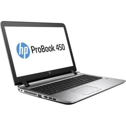 HP ProBook 450 G3 15" (2015) - Core i3-6100U - 8GB - SSD 256 GB QWERTY - Ισπανικό