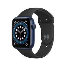 Apple Watch Series 6 (2020) GPS 40 mm - Αλουμίνιο Μπλε - Sport band Μαύρο