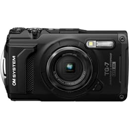 Συμπαγής TG-7 - Μαύρο + OM SYSTEM LENS 4x WIDE OPTICAL ZOOM f/2.0-4.9