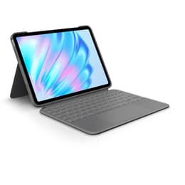 Logitech Πληκτρολόγιο AZERTY Γαλλικό Ασύρματο Πληκτρολόγιο με φωτιζόμενα πλήκτρα Combo Touch