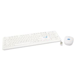 Simpletek Πληκτρολόγιο QWERTY Αγγλικά Ασύρματο M&K INGLESE UK Kit Mouse and Keyboard