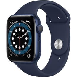 Apple Watch Series 6 (2020) GPS 44 mm - Αλουμίνιο Μπλε - Sport band Μπλε