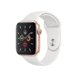 Apple Watch Series 6 (2020) GPS 44 mm - Αλουμίνιο Χρυσό - Sport band Άσπρο