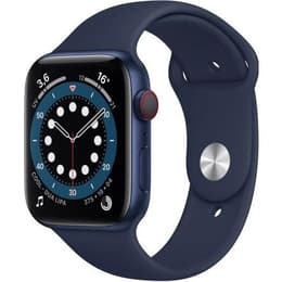 Apple Watch Series 6 (2020) GPS + Cellular 44 mm - Αλουμίνιο Μπλε - Sport band Μπλε