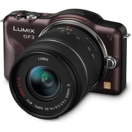 Lumix DMC-GF3 - Καφέ + Panasonic Lumix G Vario 14-42mm f/3.5-5.6 ASPH. MEGA O.I.S f/3.5-5.6