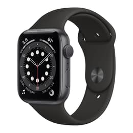 Apple Watch Series 6 (2020) GPS 40 mm - Αλουμίνιο Space Gray - Sport band Μαύρο